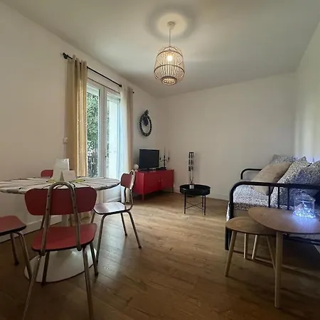 Apartmán La Rencontre - Gare Et Centre Avec Jardin *