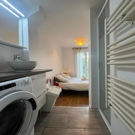 Apartmán La Rencontre - Gare Et Centre Avec Jardin